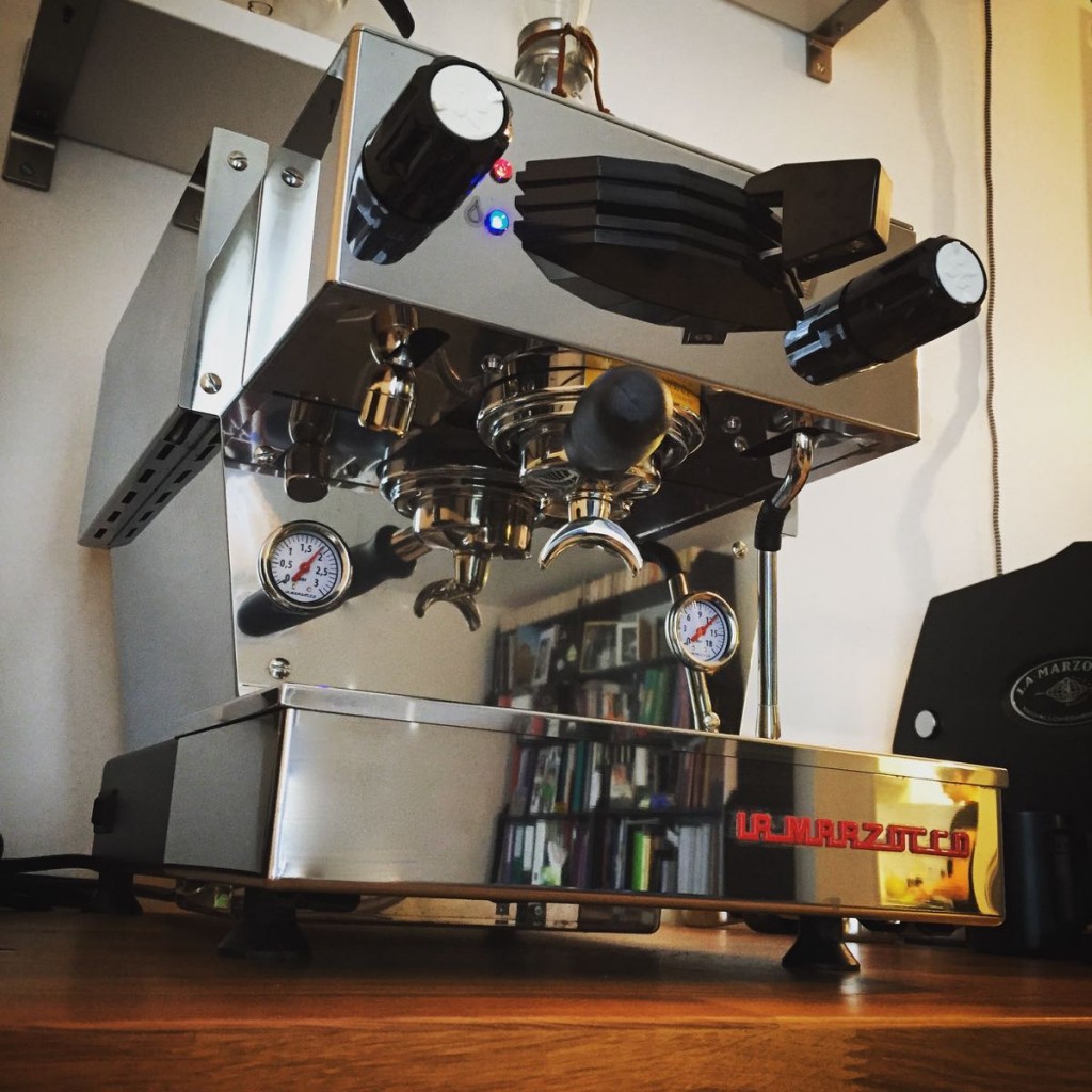 Essai et comparatif La Marzocco Linea Mini vs GS/3 espressologie.fr
